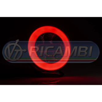 1 - FANALE POST. FULL LED 3 FUNZIONI 12-36V DX/SX TONDO
