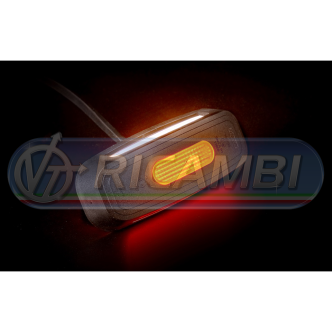 2 - FANALINO INGOMBRO POST. 16 LED 12/24V CORTO S/STAFFA DX/SX