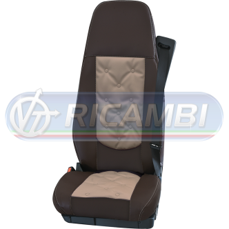 1 - COPRISEDILE FH 12-16 2001-2012 OLD STYLE  MOD. D MARRONE SING.