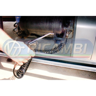 1 - TUBO ARIA SPIRALATO PISTOLA ARIA