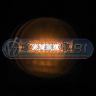 1 - FANALINO INGOMBRO 4 LED ARANCIONE