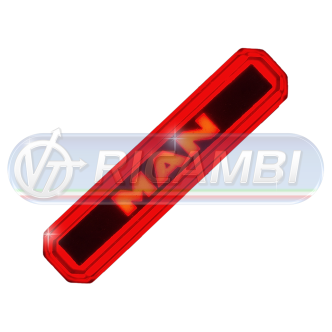1 - FANALINO INGOMBRO LED SCRITTA MAN ROSSO