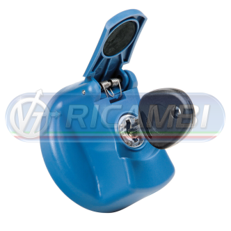 1 - TAPPO SERBATOIO AD BLU DIAM.40 C/CHIAVE BAIONETTA