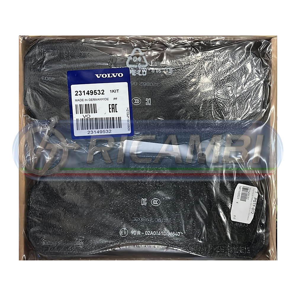 1 - PASTIGLIE FRENO 550 VOLVO ORIGINALE