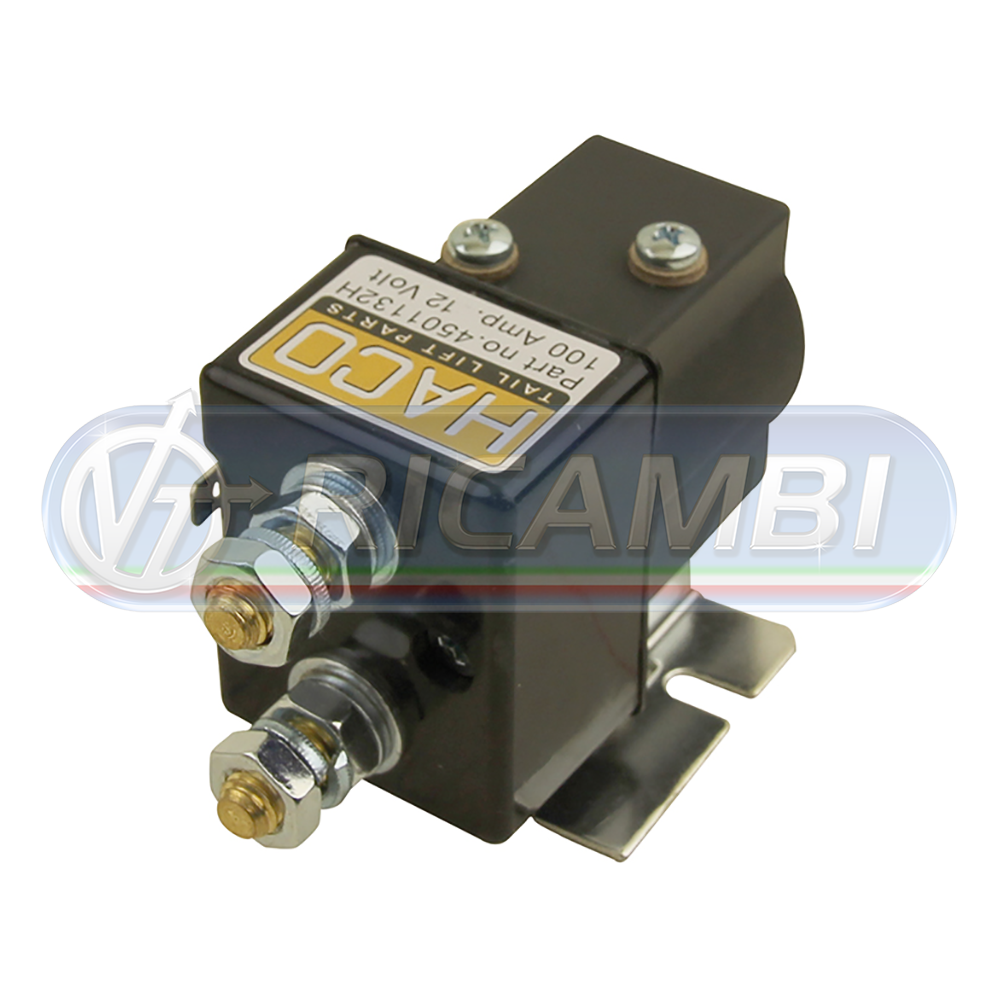 1 - RELAIS MOTORE SPONDA 12V 100A SW180-PL