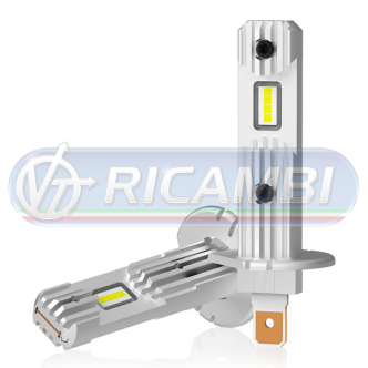 1 - KIT LAMPADINE H1 LED 24V 6500K IN COPPIA