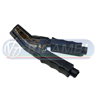 1 - PINZA BATTERIA SINGOLA INCLINATA 650A NERO
