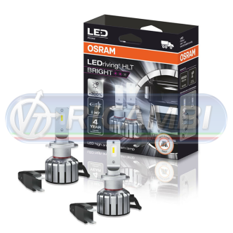 1 - KIT LAMPADINE H7 LED 24V 6000K OSRAM IN COPPIA