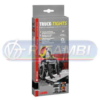 2 - PROTEZIONE ELASTICIZZATA SPIRALI ARIA-ELETTRICHE NERA