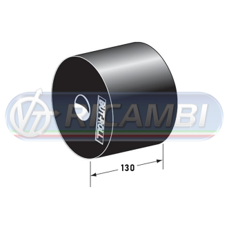 1 - RULLO RICAMBIO TAMPONE PARACOLPI L130