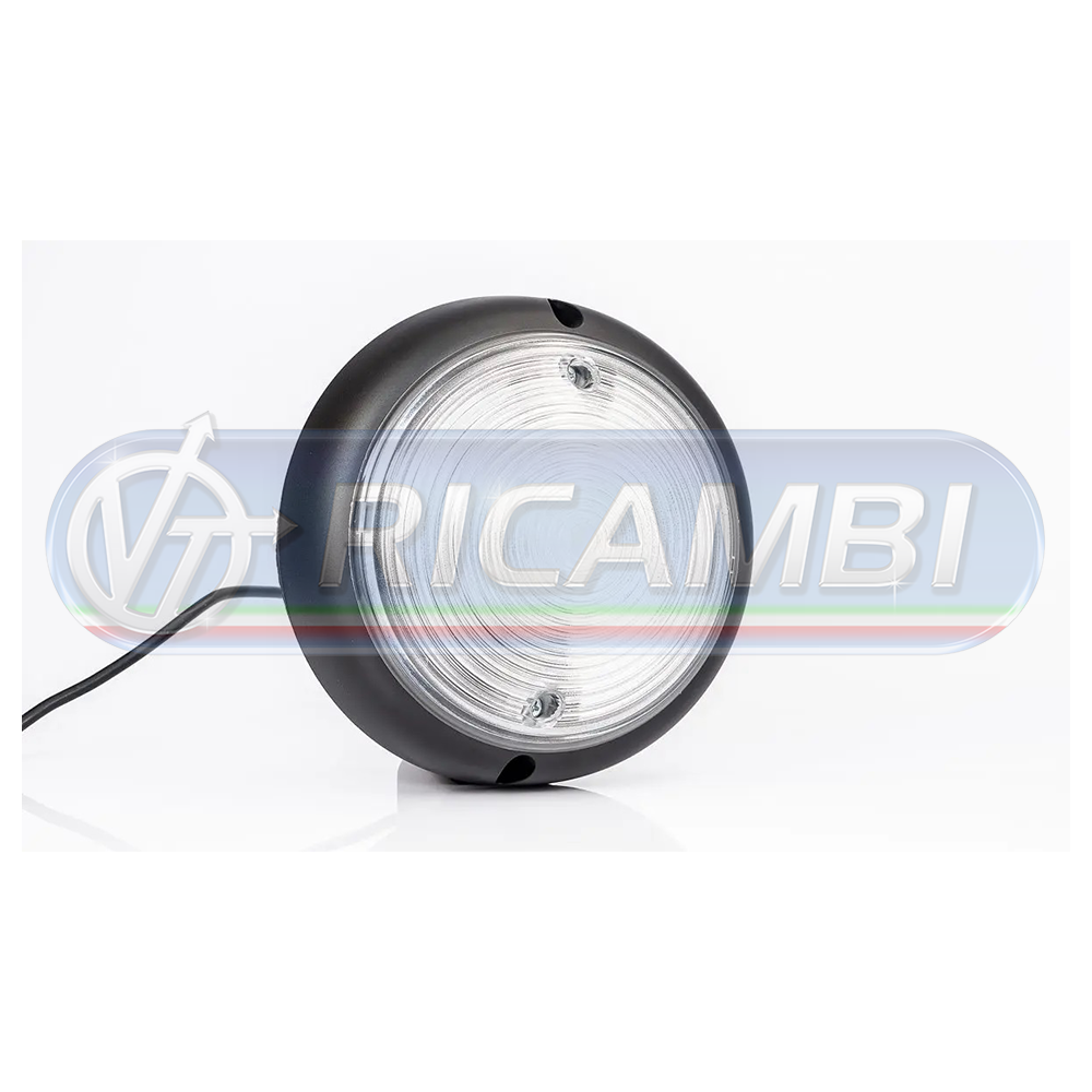 1 - PLAFONIERA A LED TONDA 143 MM NERA