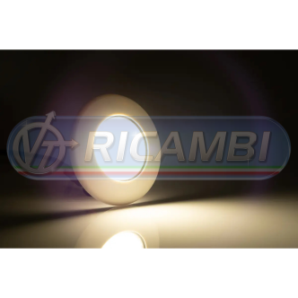 1 - PLAFONIERA A LED TONDA 92 MM BIANCA INCASSO