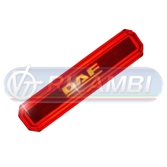 1 - FANALINO INGOMBRO LED SCRITTA DAF ROSSO