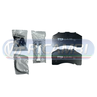 1 - PASTIGLIE FRENO RIMORC. ASSALE BPW DISCO 430 MM