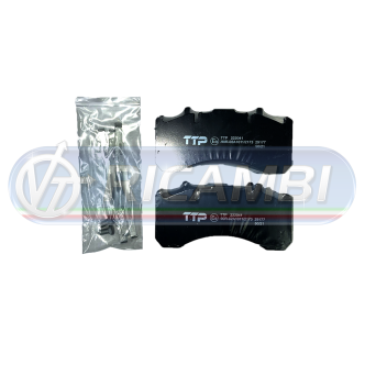 1 - PASTIGLIE FRENO RIMORC. ASSALE ROR