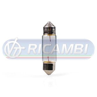 2 - LAMPADINA SILURO 24V 5W 11X36 mm