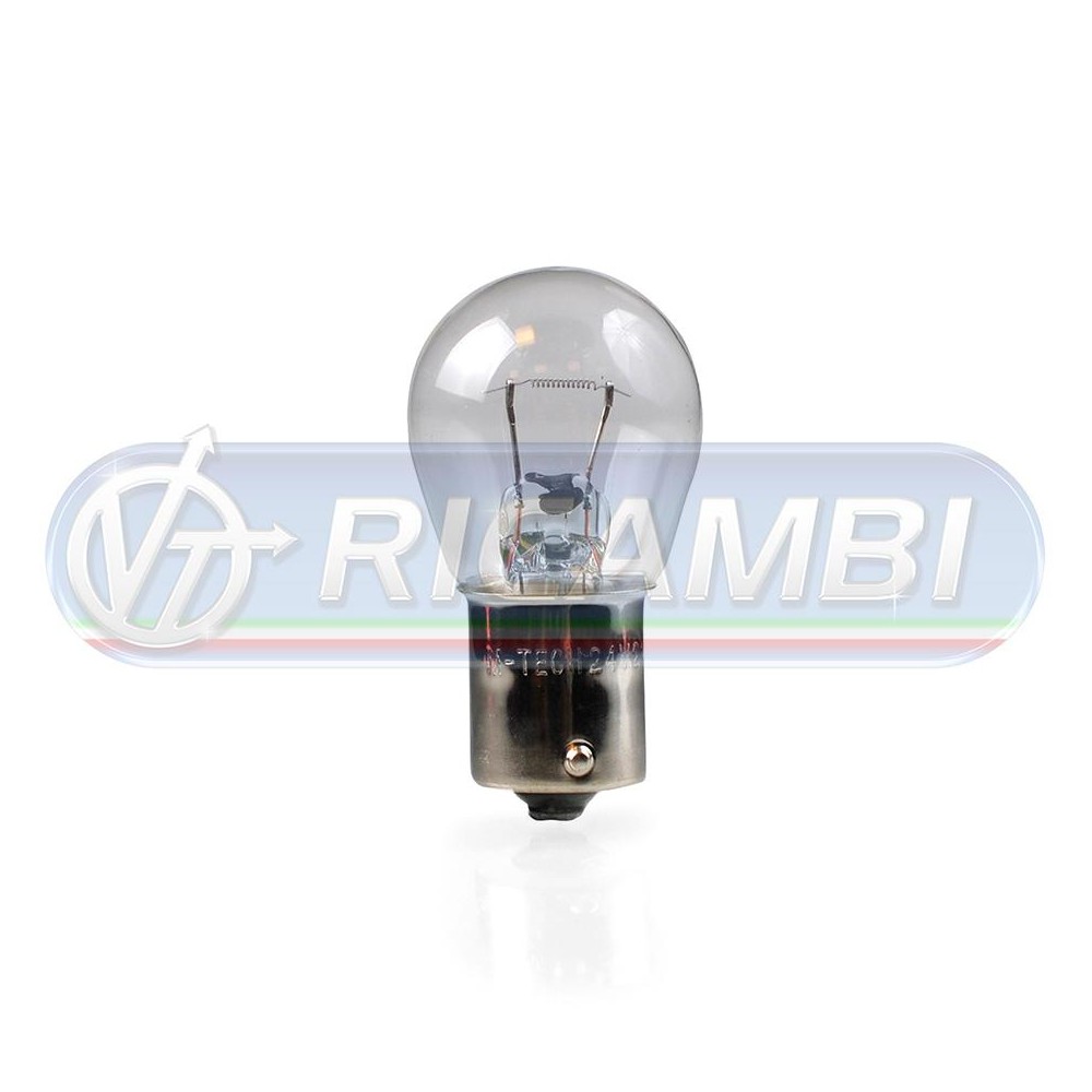 2 - LAMPADINA BA15S 24V 21W