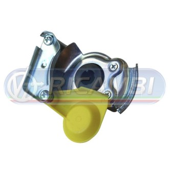 2 - GIUNTO ISO GIALLO m16X1,5 TRATTORE WABCO