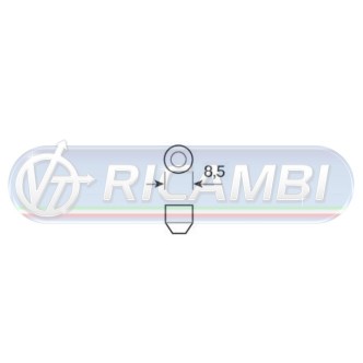 2 - LAMPADINA SILURO 24V 36 mm HYPER LED COPPIA