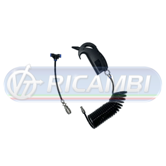 2 - PISTOLA ARIA CABINA C/SPIRALE NERA