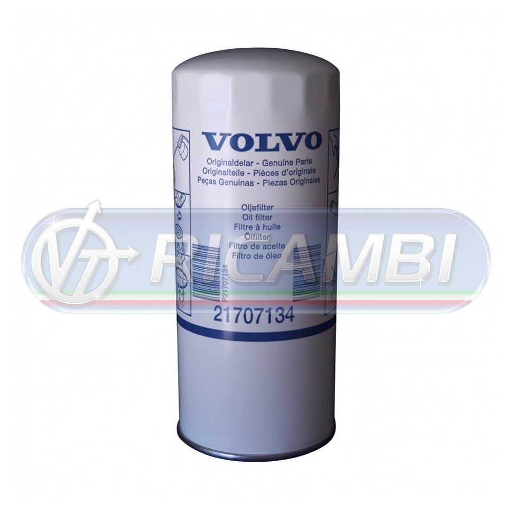 1 - FILTRO OLIO ORIGINALE VOLVO 21707134