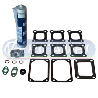 1 - KIT GUARNIZIONI SCARICO D12A/C/D