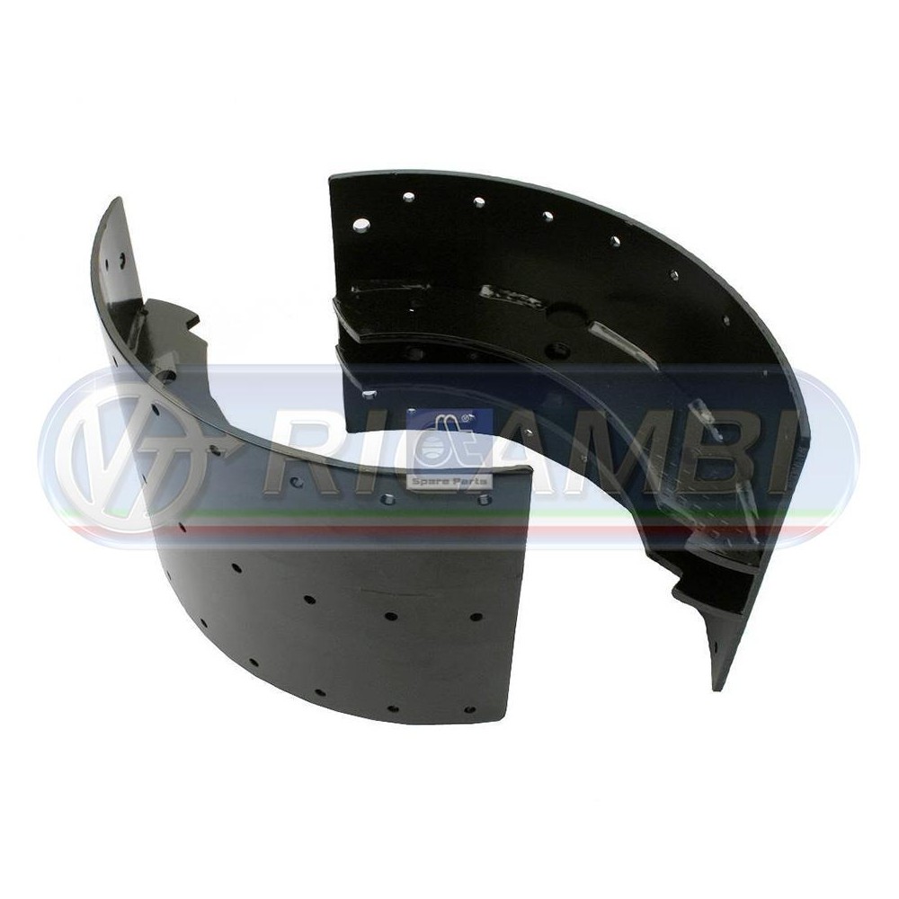 2 - GANASCIA FRENO IN COPPIA VOLVO FH 12 FH 16 225 MM