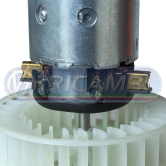 2 - MOTORE VENTOLE CLIMA CABINA  C/PALE FH 12 FM 12 FH FM