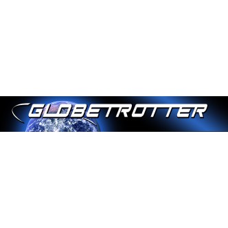 2 - ADESIVO GLOBETROTTER FH 1 FH 2 FH 3 CABINA STD (AZZURRO)