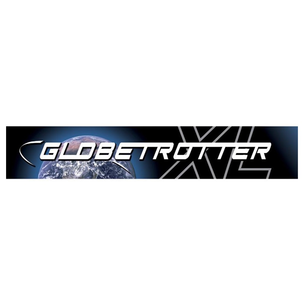 2 - ADESIVO GLOBETROTTER FH 1 FH 2 FH 3 CABINA XL (AZZURRO)