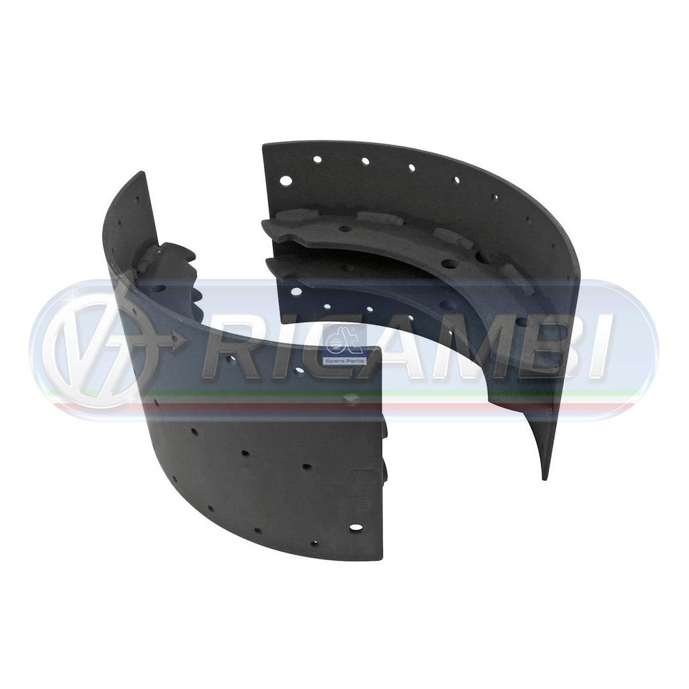 2 - GANASCIA FRENO IN COPPIA FH 12 FH 16 200 MM