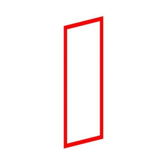 1 - ADESIVO BIANCO CONTO TERZI 325x120