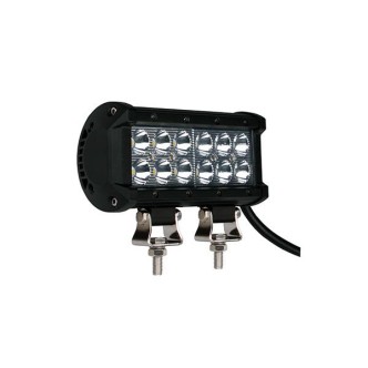 2 - FARETTO DA LAVORO RETTANGOLARE 12 LED 36W