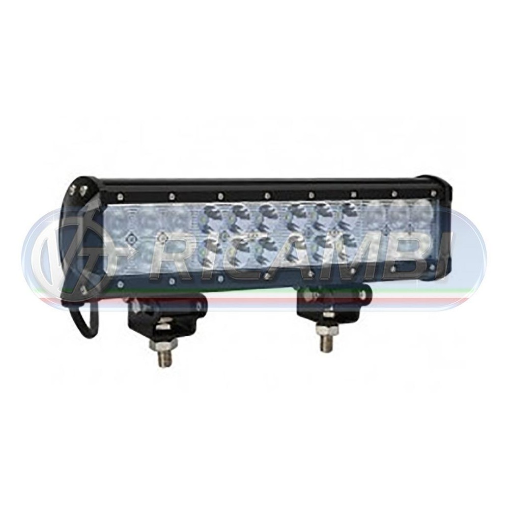 2 - FARETTO DA LAVORO RETTANGOLARE 24 LED 72W
