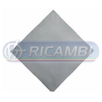 2 - PIASTRA PANNELLO ADR 300X300X1 ALLUMINIO