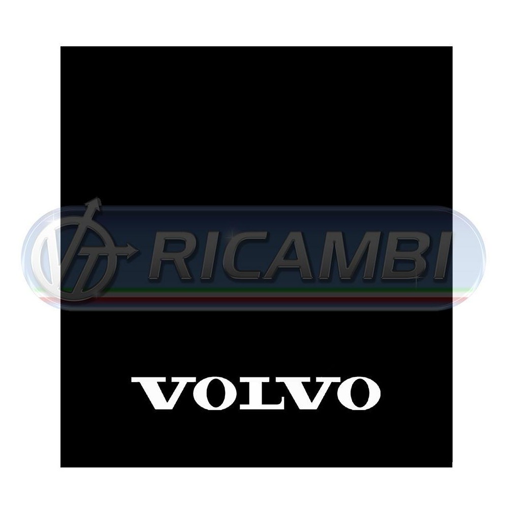 2 - PARASPRUZZI OMOL. 65 X 70 CM POST. NERO C/SCRITTA VOLVO