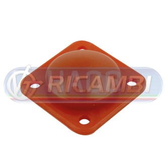 1 - GOMMA COMANDO A PIEDE SPONDA DHOLLANDIA 2010 ROSSO