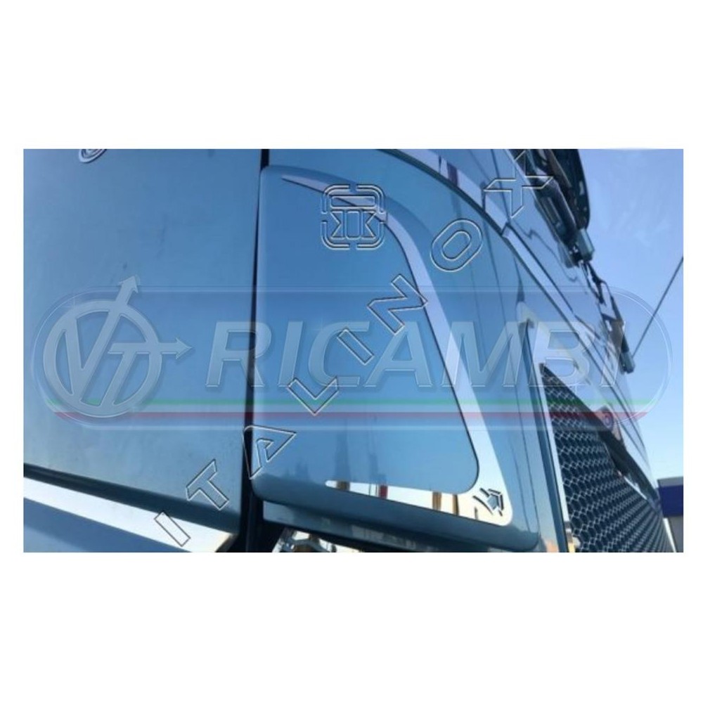 2 - CORNICI INOX DEFLETTORI ARIA FH 4 (2 PZ) ITALINOX