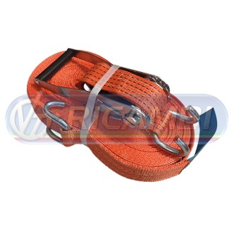 2 - CINGHIA ANCORAGGIO 50mm MT 20 4T GANCIO DOPPIO