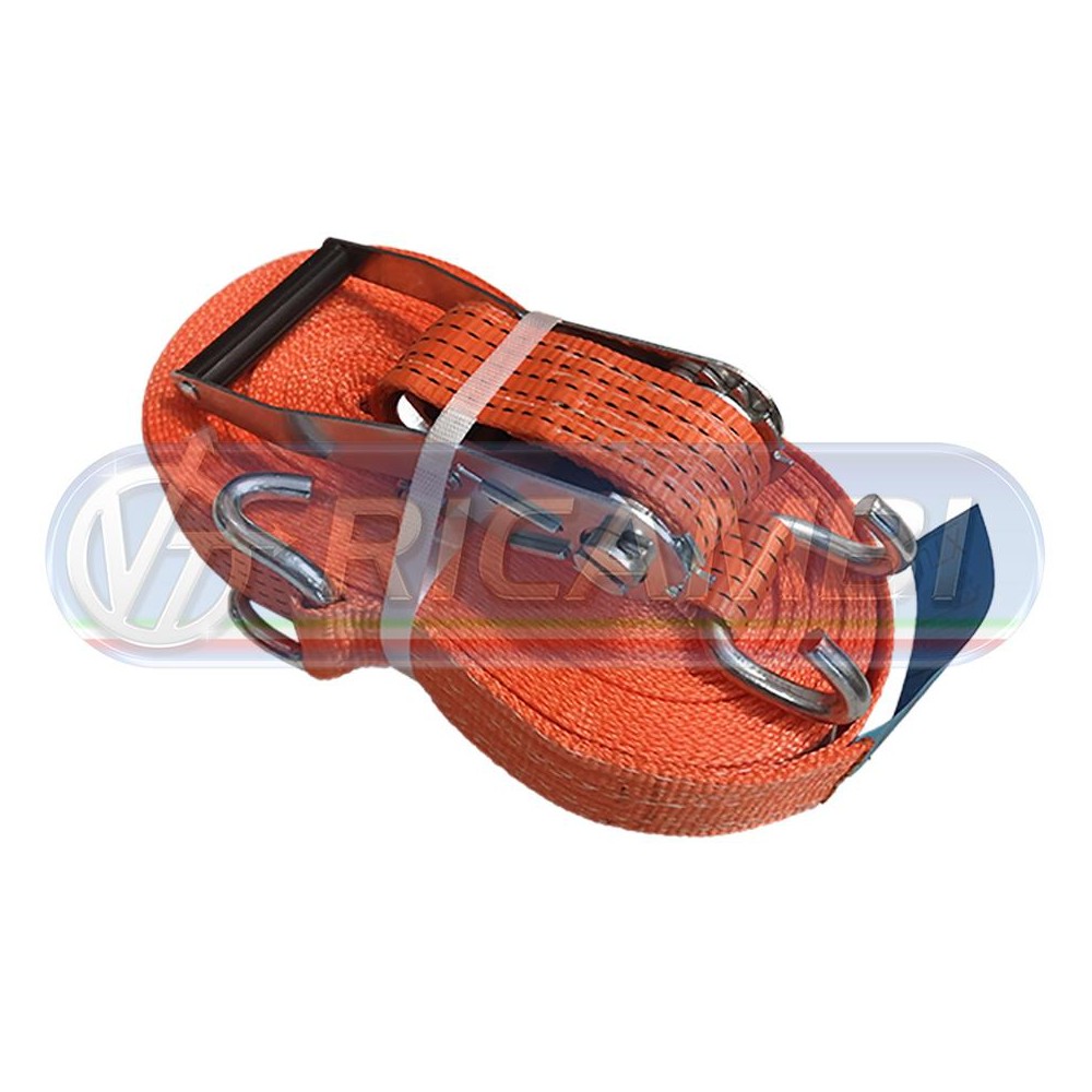 2 - CINGHIA ANCORAGGIO 50mm MT 20 4T GANCIO DOPPIO