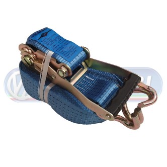 2 - CINGHIA ANCORAGGIO 50mm MT 9,5 5T GANCIO SINGOLO