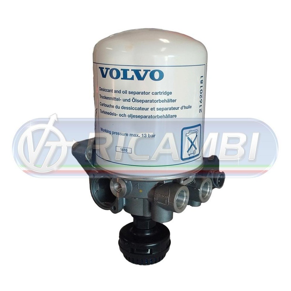 2 - ESSICCATORE ARIA C/FILTRO 13 BAR ELETTRONICO ORIG. VOLVO