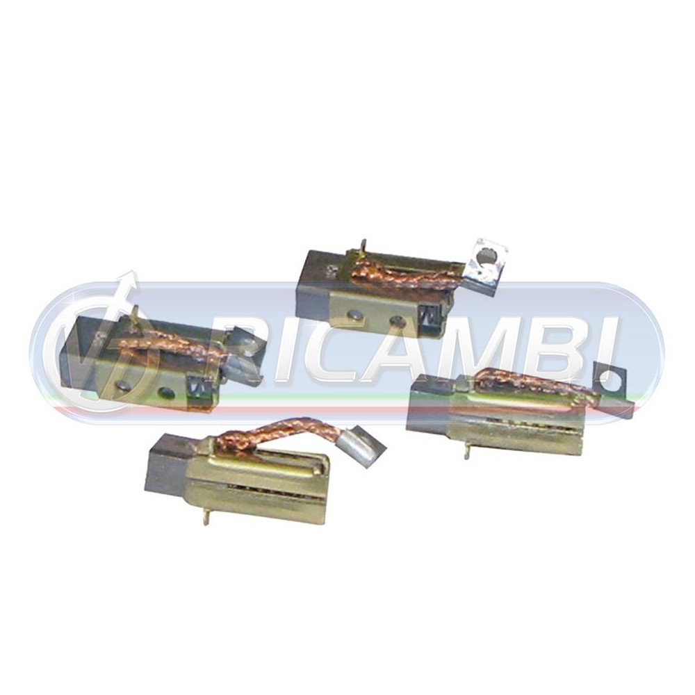 2 - KIT SPAZZOLE MOTORE 12V/24V ANTEO - MBB PALFINGER - BAR CARGOLIFT