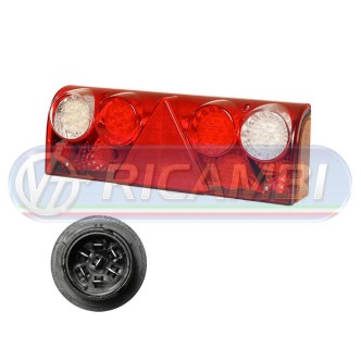 2 - FANALE POSTERIORE RIMOR. EUROPOINT II SCHMITZ 4 CONN. TONDI DX