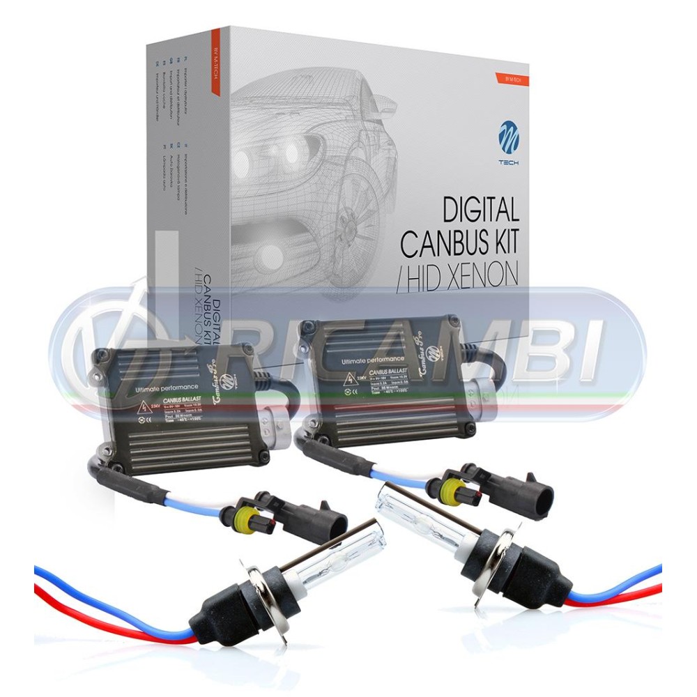 1 - KIT XENON CANBUS H7 6000K 35W