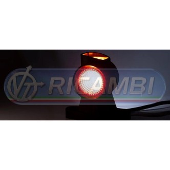 1 - FANALINO INGOMBRO POST. 12 LED 12/24V CORTO DX