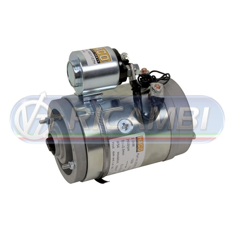 1 - MOTORE SPONDA IDRAULICA 2KW 24V CON RELAIS ANTEO