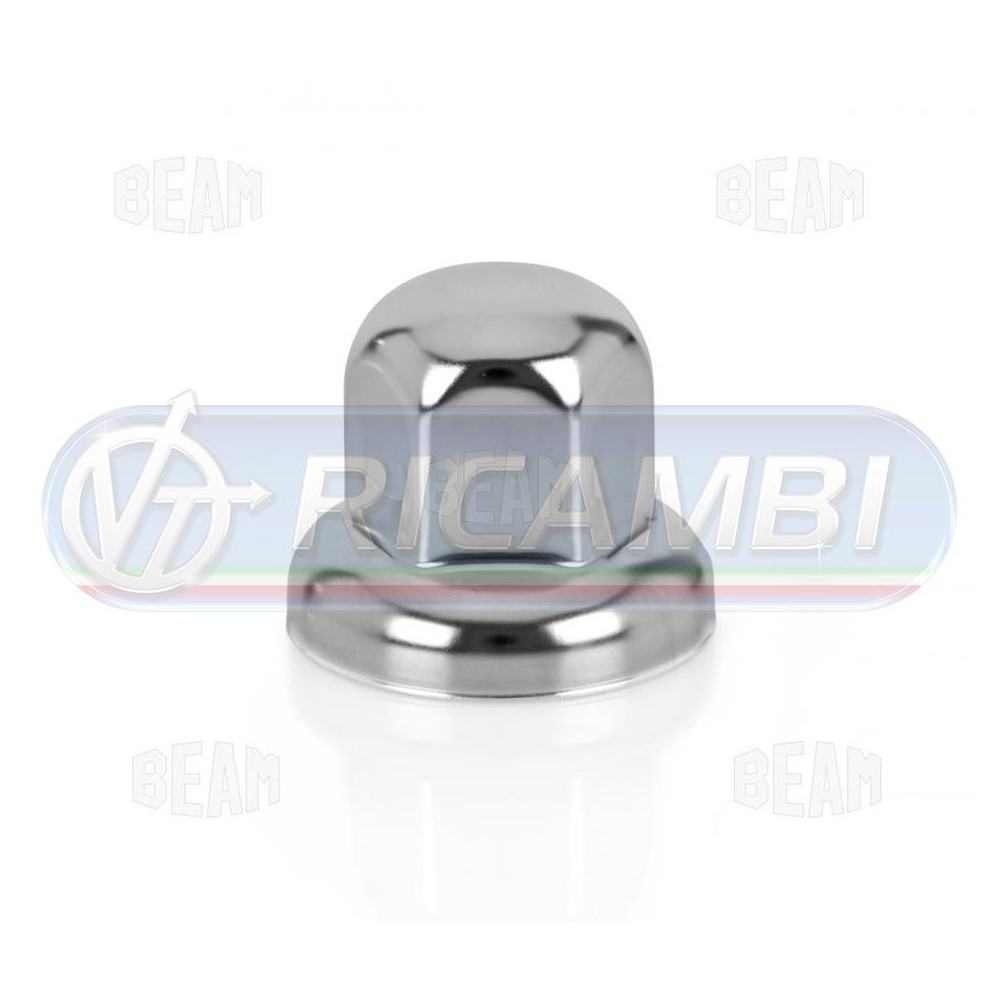 1 - COPRIDADO DIAM.33 ACCIAIO INOX LUCIDATO ROND. LARGA