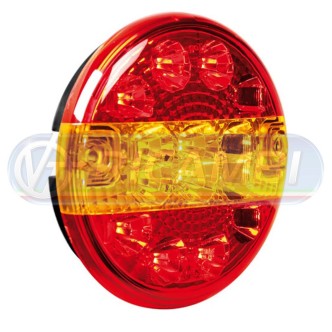 1 - FANALE POST. FULL LED 3 FUNZIONI 12-36V DX/SX TONDO