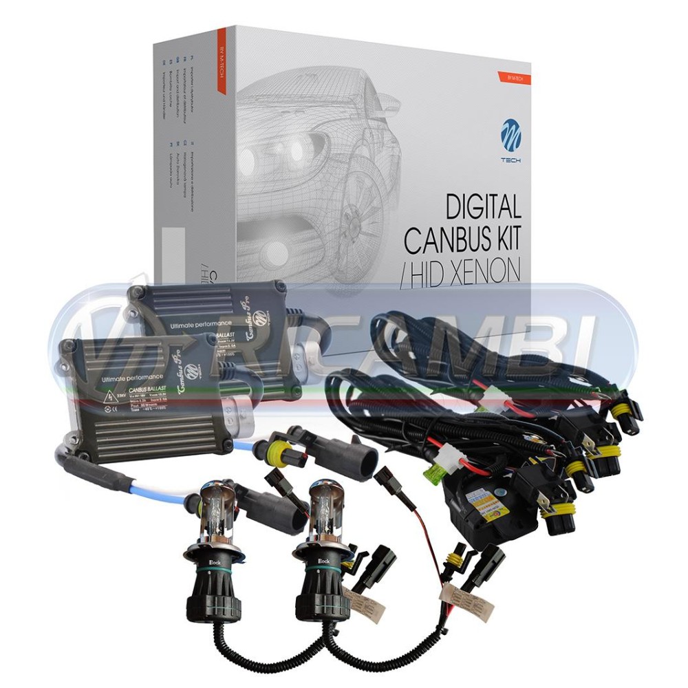 1 - KIT BI-XENON CANBUS H4 6000K 35W